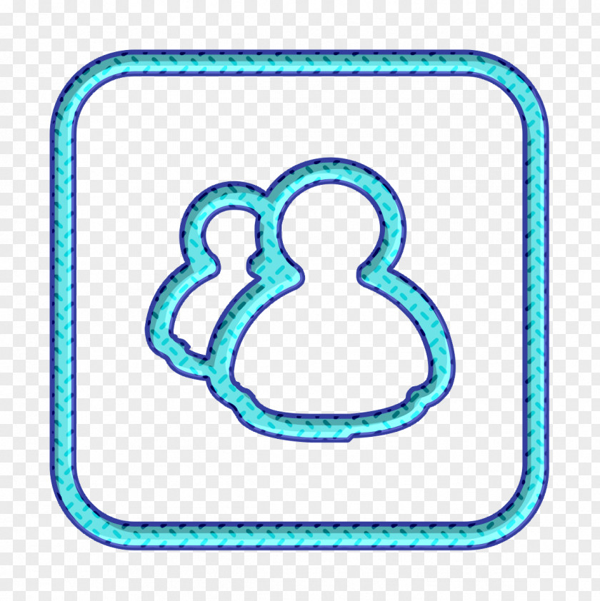 Teal Turquoise Media Icon Msn Network PNG