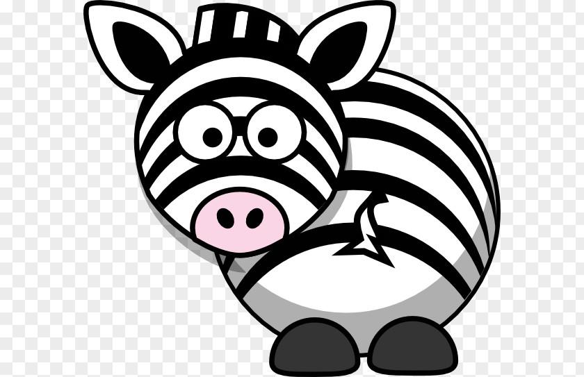 Cute Zebra Clipart Cartoon Animation Clip Art PNG