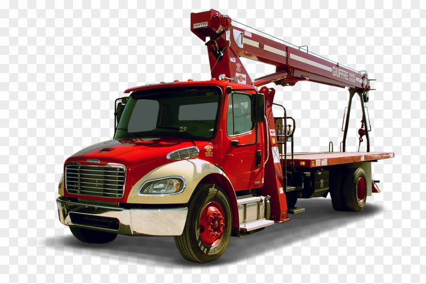 Truck Crane Car Heavy Machinery Commercial Vehicle PNG
