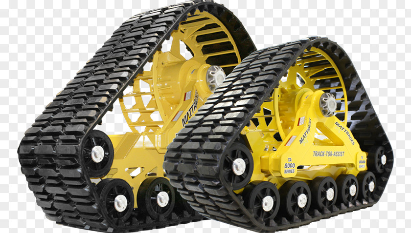 Axle Track Tire Tractor Continuous Kubota Corporation PNG