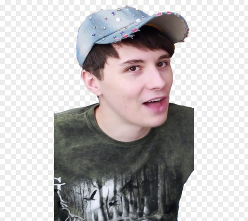 Beanie Dan Howell Cat And Phil The Hat PNG