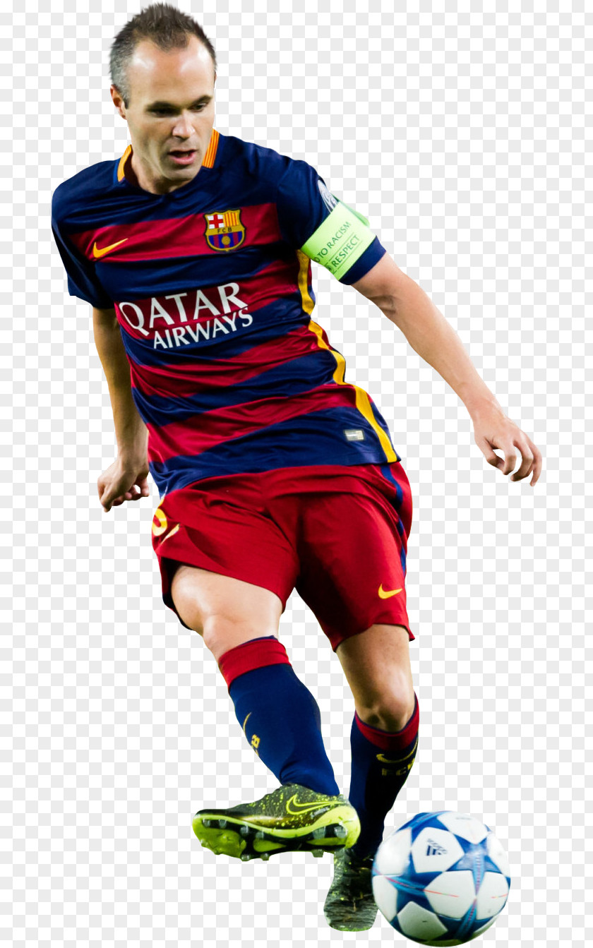 Fc Barcelona Andrés Iniesta FC Camp Nou Football Player PNG