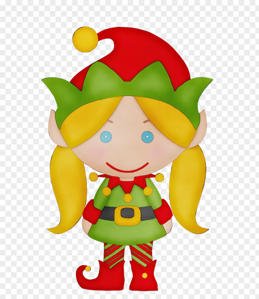 Fictional Character Cartoon Christmas Elf PNG
