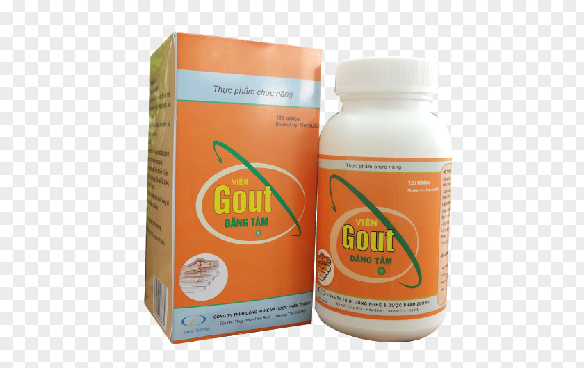 Gout Dietary Supplement PNG