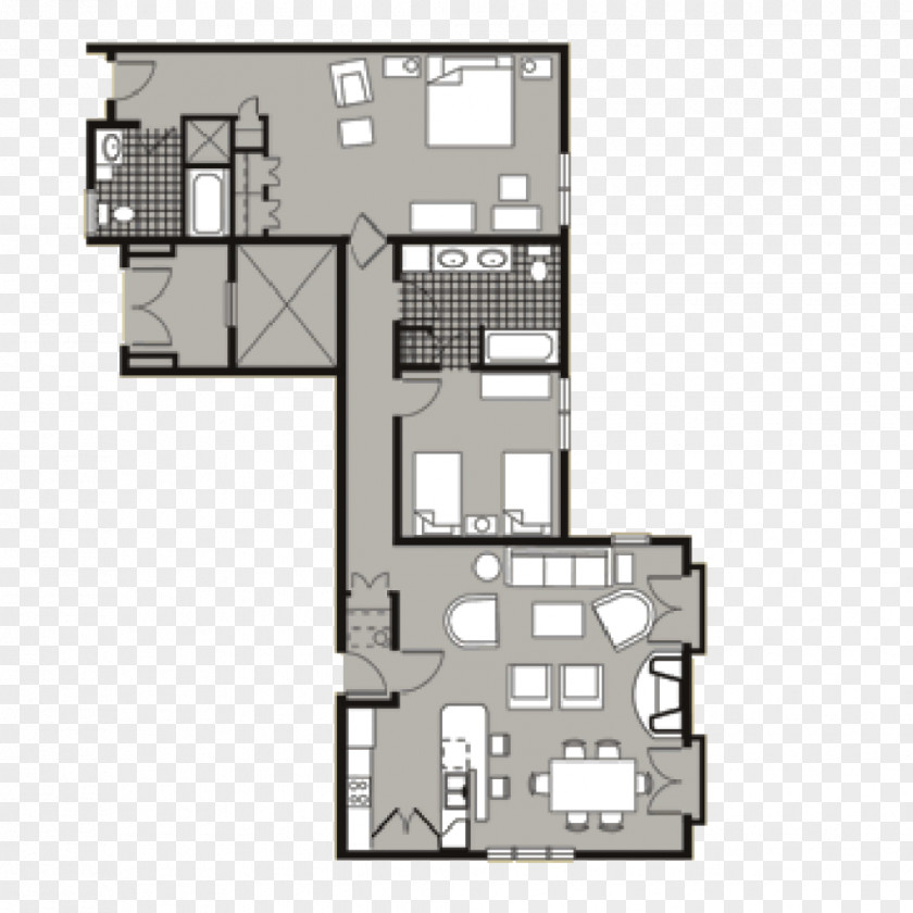 House Floor Plan PNG