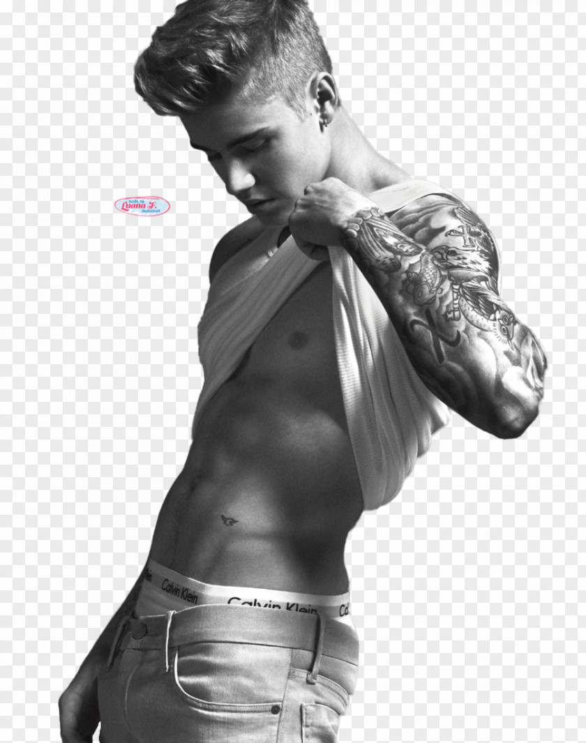 Model Calvin Klein #MyCalvins Fashion Beliebers PNG