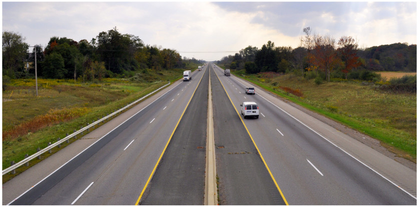 Road Ontario Highway 401 Lane Controlled-access PNG