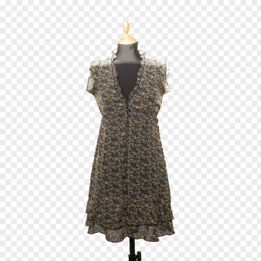 Vintage Clothing Fashion Dress Used Good PNG
