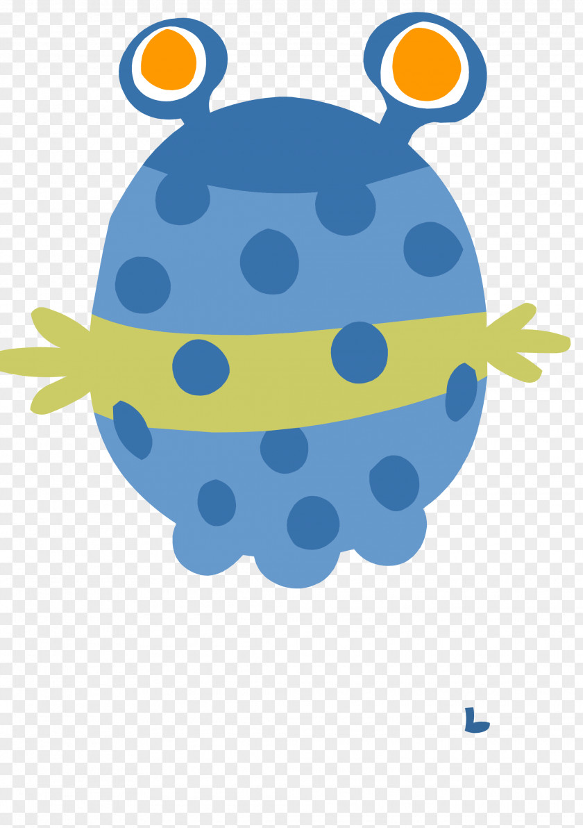 Blue Cute Ladybug Vector Insect Clip Art PNG