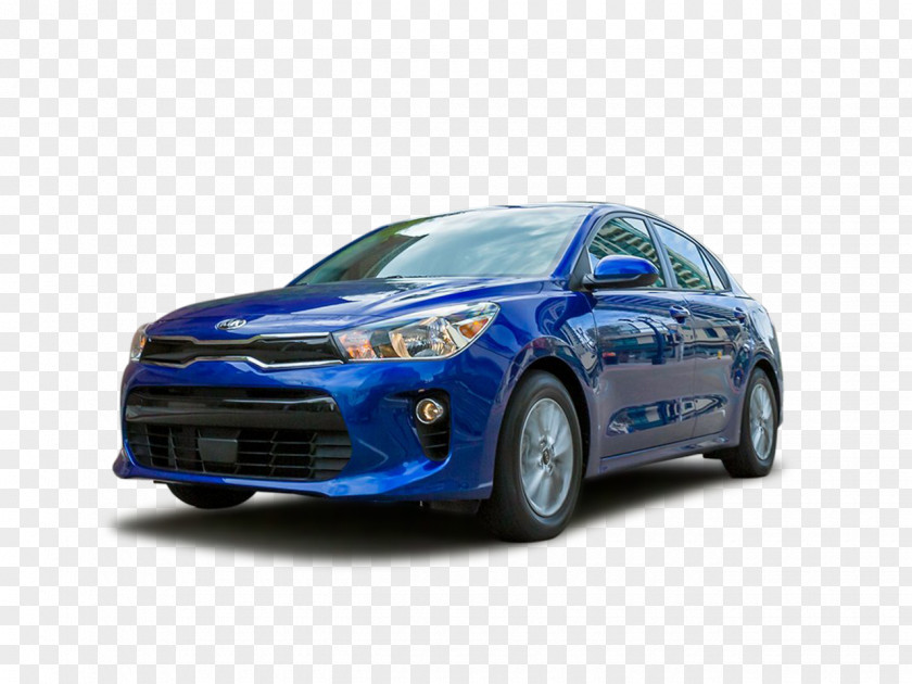 Car Kia Motors 2018 Rio S Sedan Driving City PNG