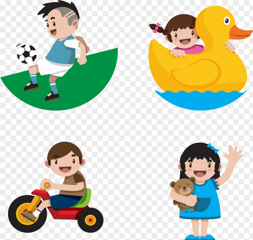 Children Grow Up Happy Clip Art PNG