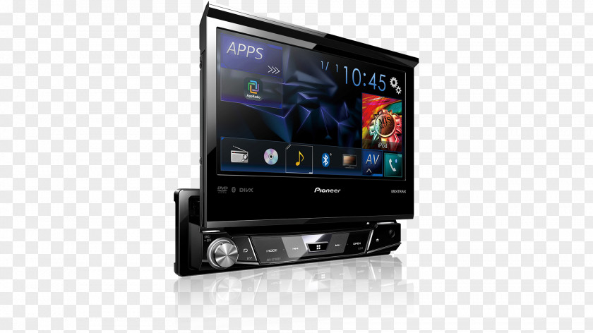 Dvd Vehicle Audio Pioneer Corporation AVH-X7700BT DVD Radio Receiver PNG