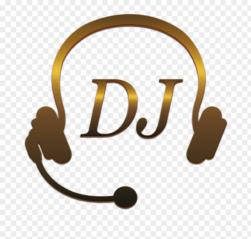 Headphones Disc Jockey Logo Clip Art PNG