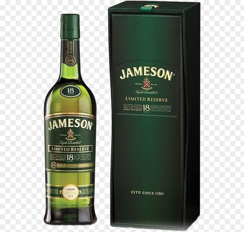 Jameson Irish Whiskey Blended Scotch Whisky PNG