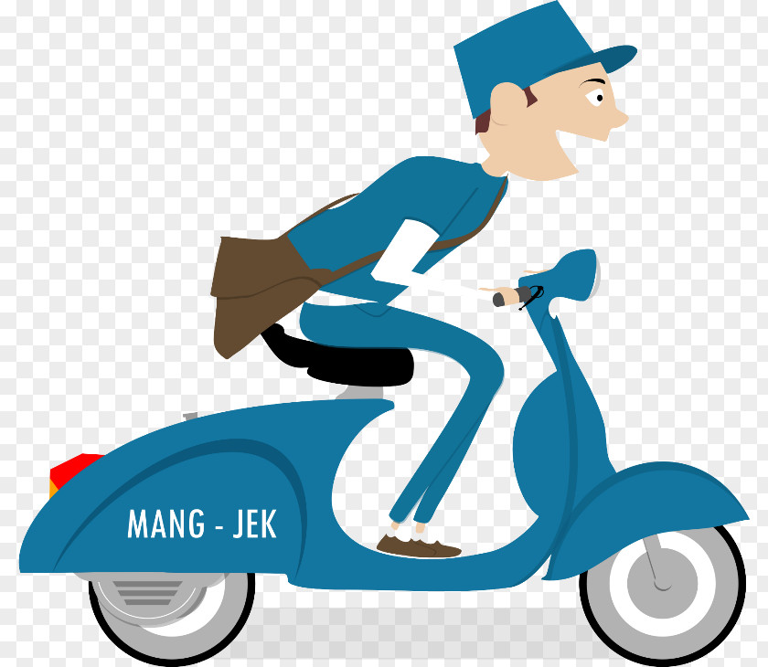 Pizza Delivery Fast Food Scooter PNG