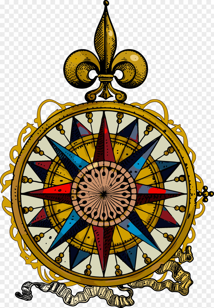 Retro Compass Rose Stock Photography Antique Wind PNG