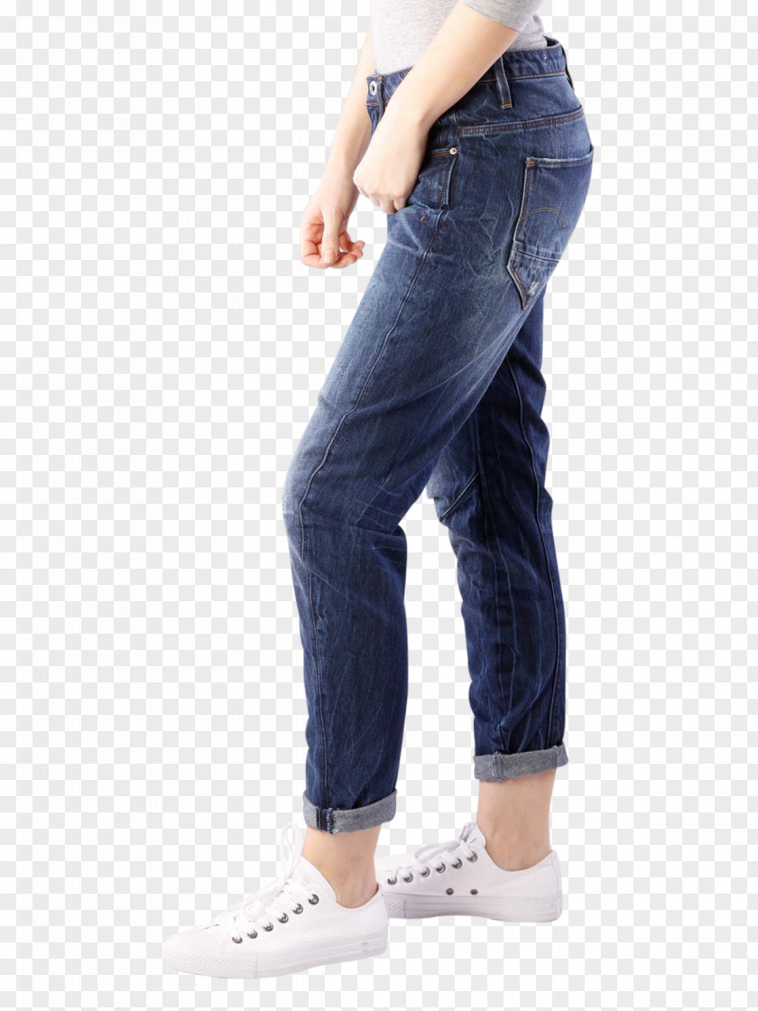 Ripped Jeans For Women Denim Waist PNG