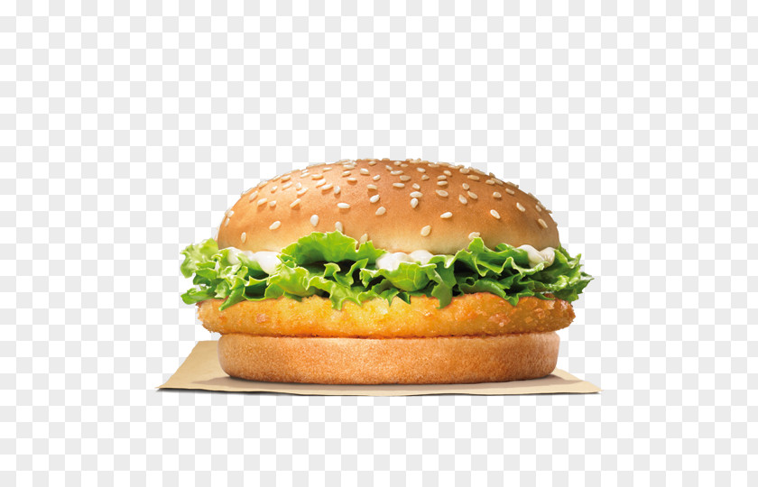 Chicken Burger Hamburger King Nuggets Sandwich TenderCrisp PNG