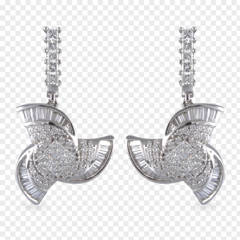 Diamond Earring Cubic Zirconia Crystal System Charms & Pendants PNG