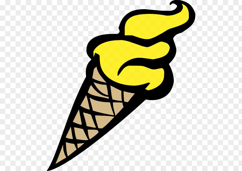 Picture Of A Ice Cream Cone Snow Sundae PNG