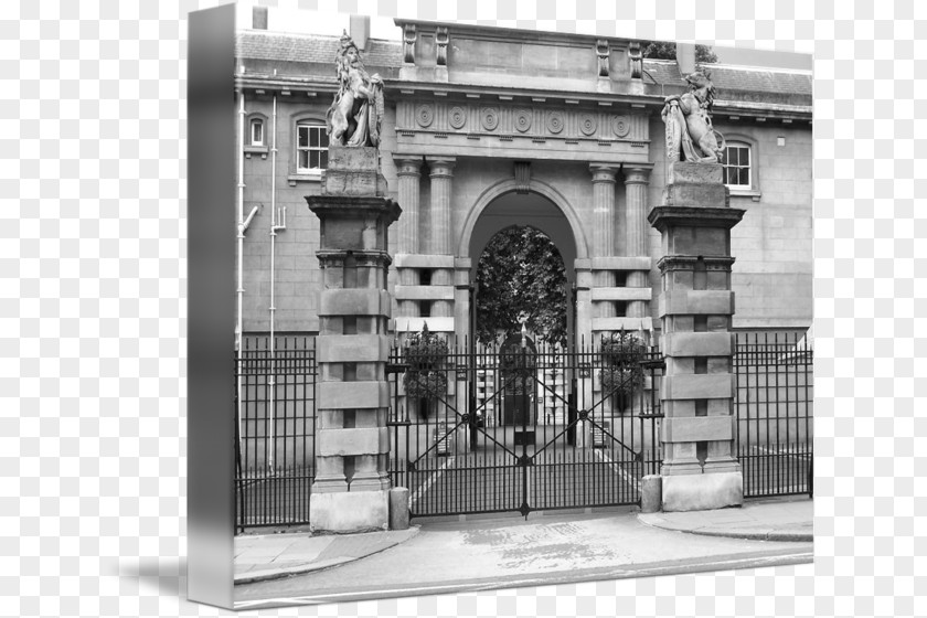 Buckingham Palace Facade Classical Architecture White PNG