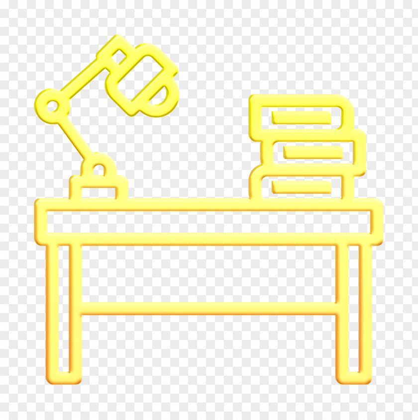 Desk Icon Furniture And Household Office Stationery PNG