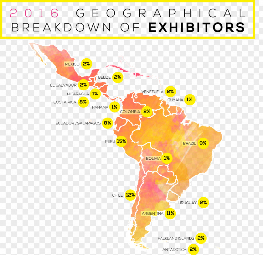 Latin America Map Graphic Design Highway M04 PNG