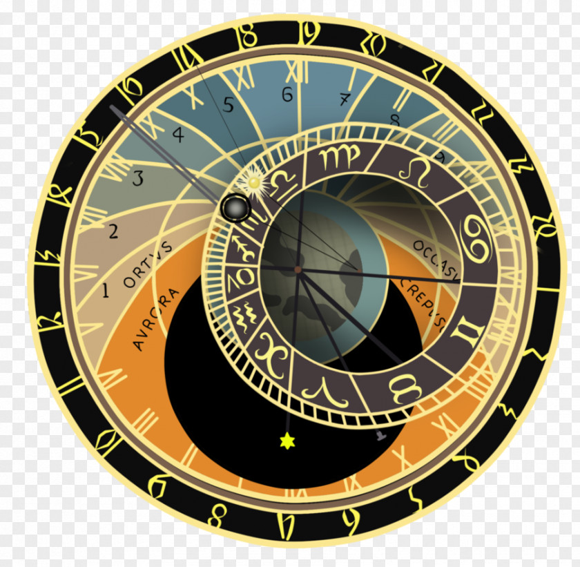 Prague Astronomical Clock 11 Roblox Poster PNG