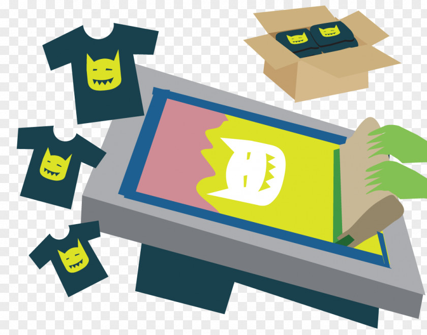 T-shirt Printing Fig. Printed Screen PNG