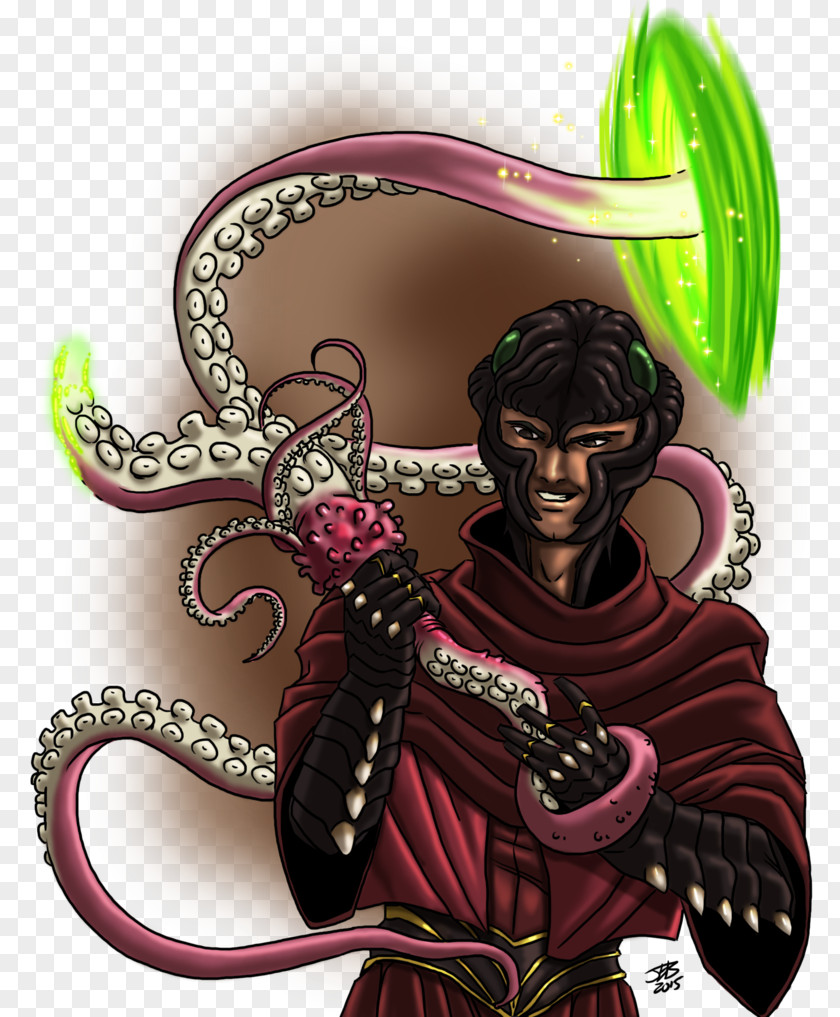 Tentacle Art Digital Legendary Creature Drawing Mythology PNG