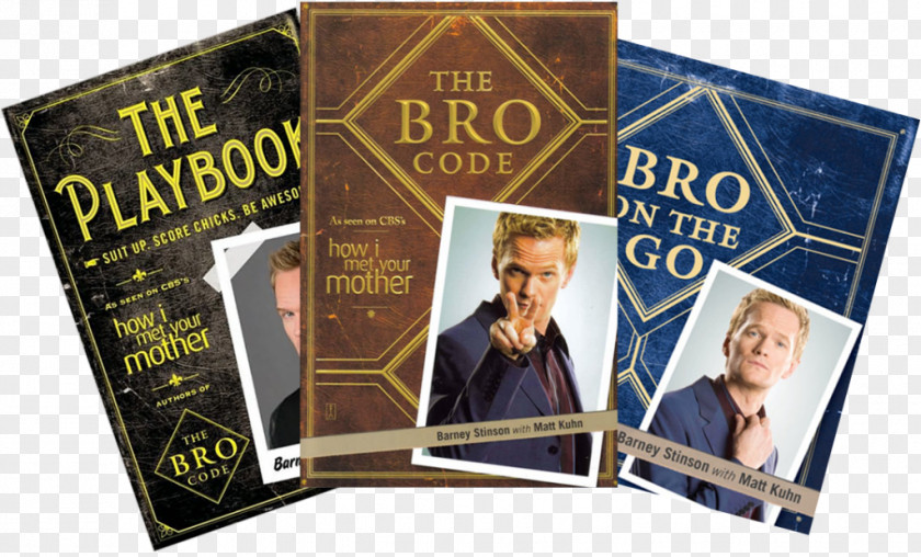 Book Barney Stinson The Bro Code On Go Television PNG