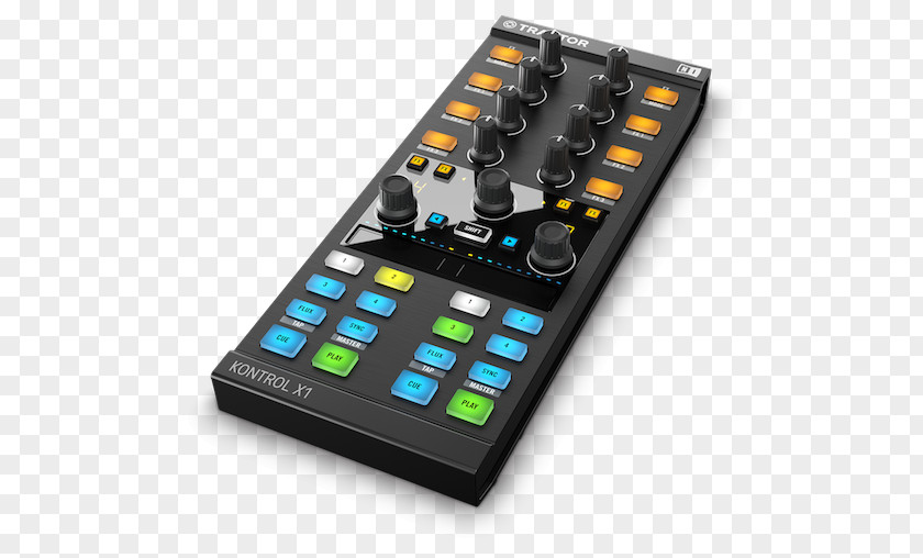 Niñas Native Instruments Traktor Kontrol X1 DJ Controller Disc Jockey MIDI Controllers PNG