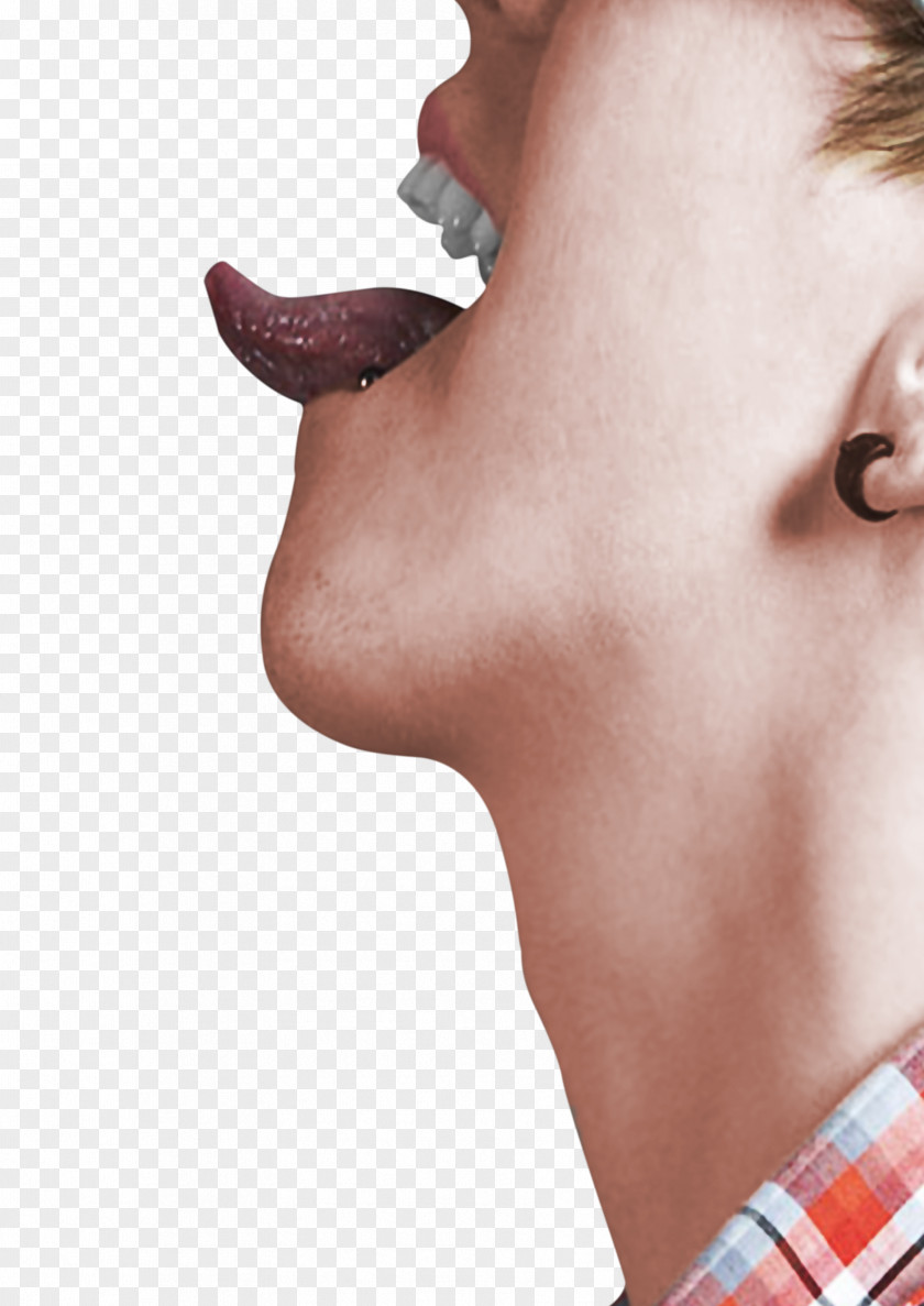 Tongue Pattern Nose PNG