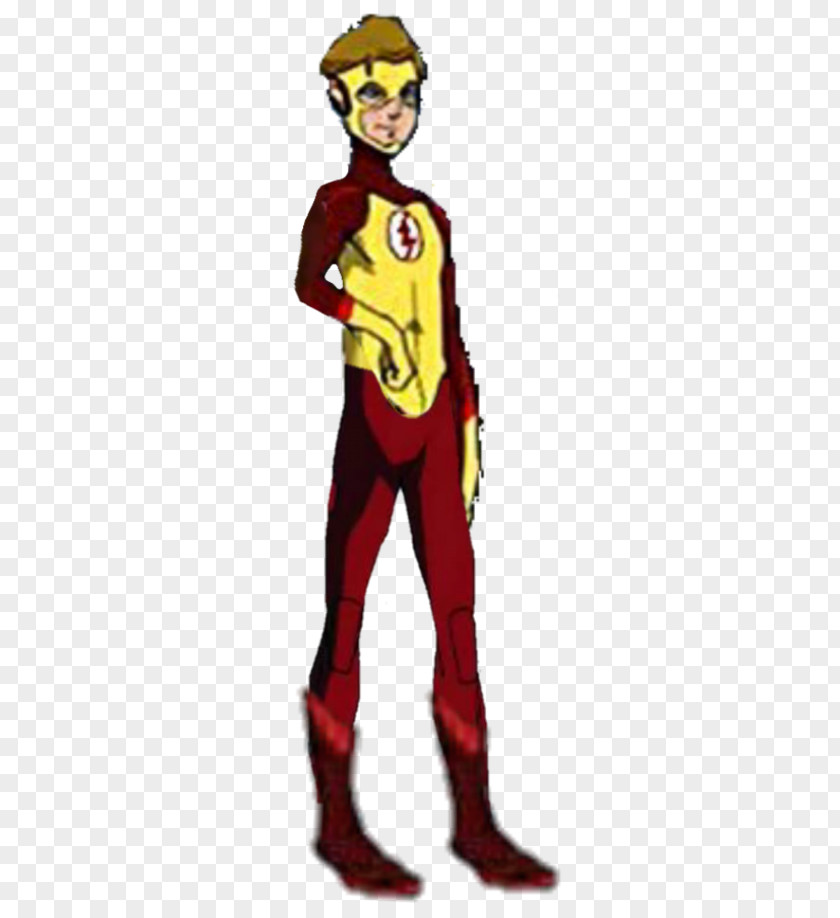 Wally West Kid Flash Superhero Teen Titans PNG