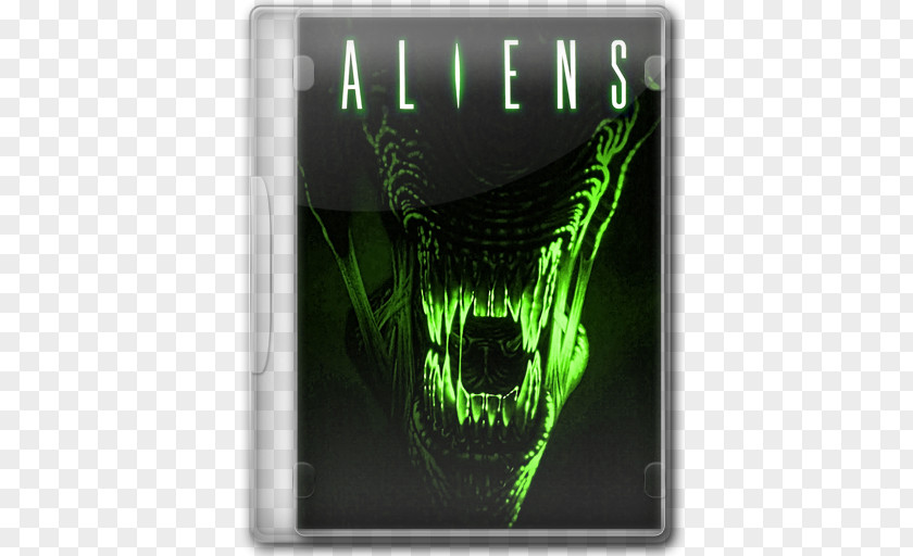 03 Aliens 1986 Brand Green Font PNG