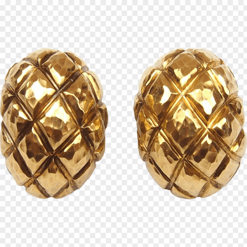 Gold Pineapple Earring Jewellery Gemstone Estate Jewelry PNG