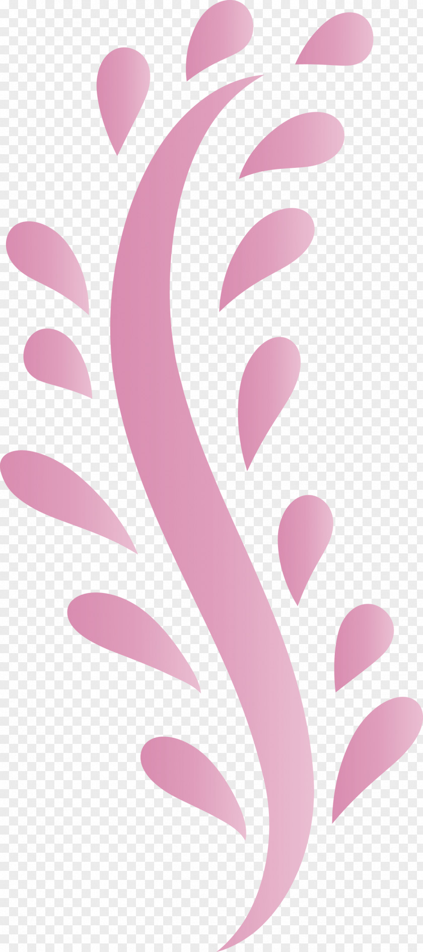 Pink M Font Pattern Line Meter PNG