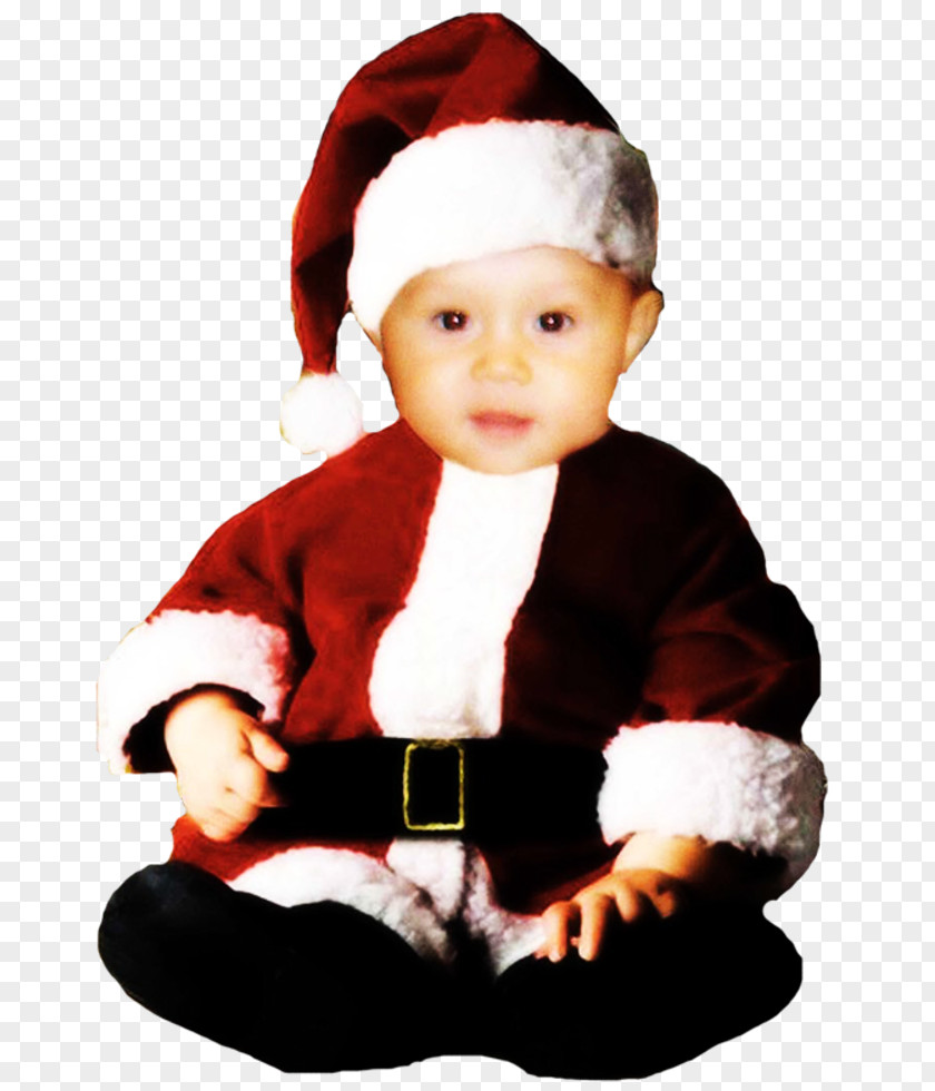 Santa Claus Christmas Ornament Infant Costume Suit PNG