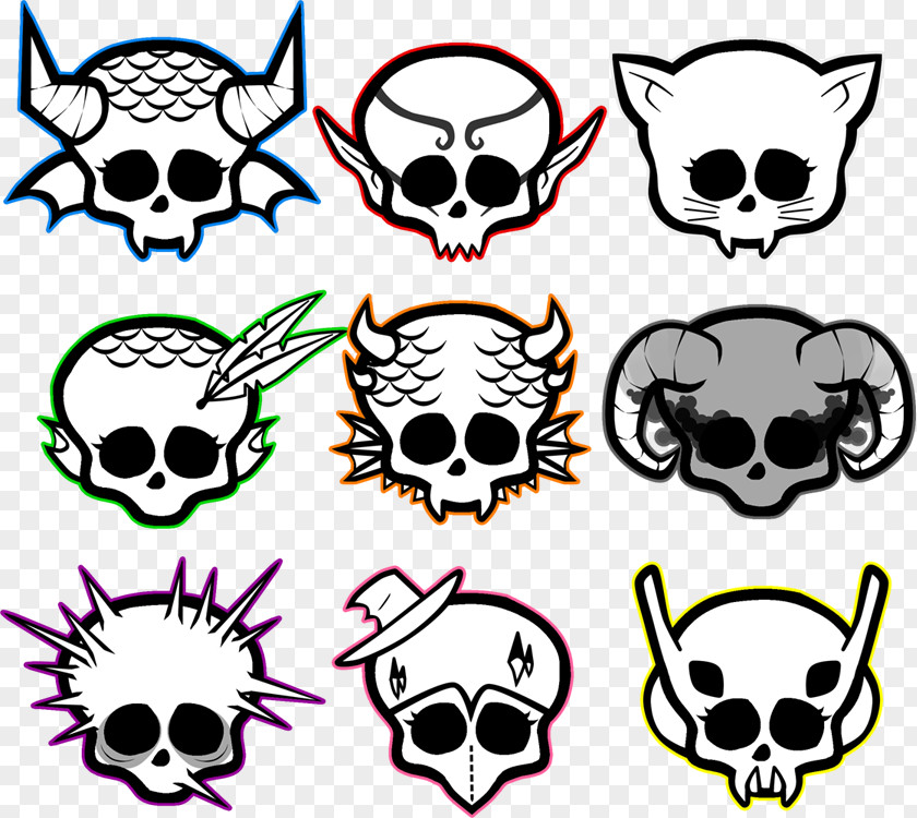 Skull Clip Art Snout Cartoon Monster High PNG