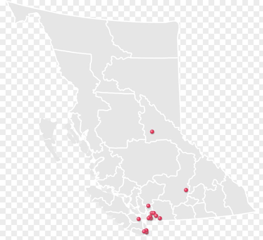 Columbia British Map University Wikipedia PNG