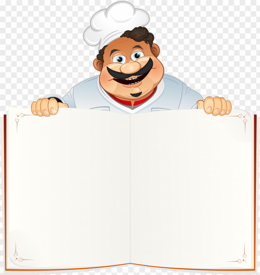 Menu Chef Cooking Restaurant Cookbook PNG