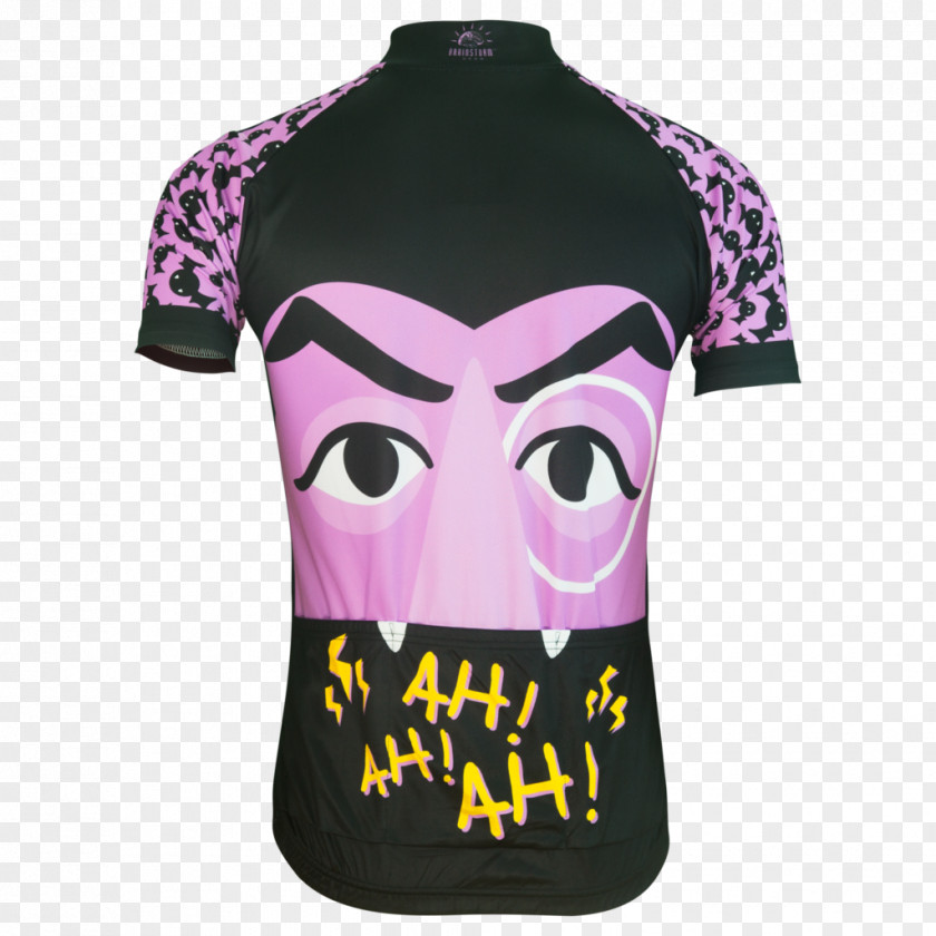 T-shirt Count Von Cycling Jersey PNG