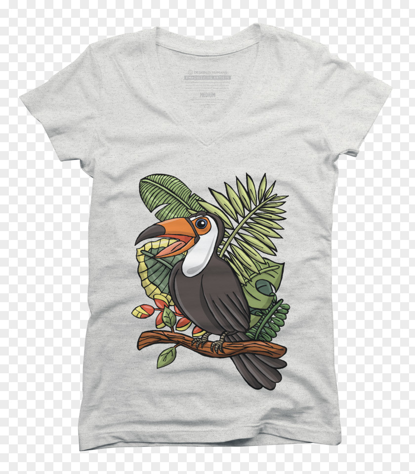 Toucan Bird T-shirt Toco Parrot PNG