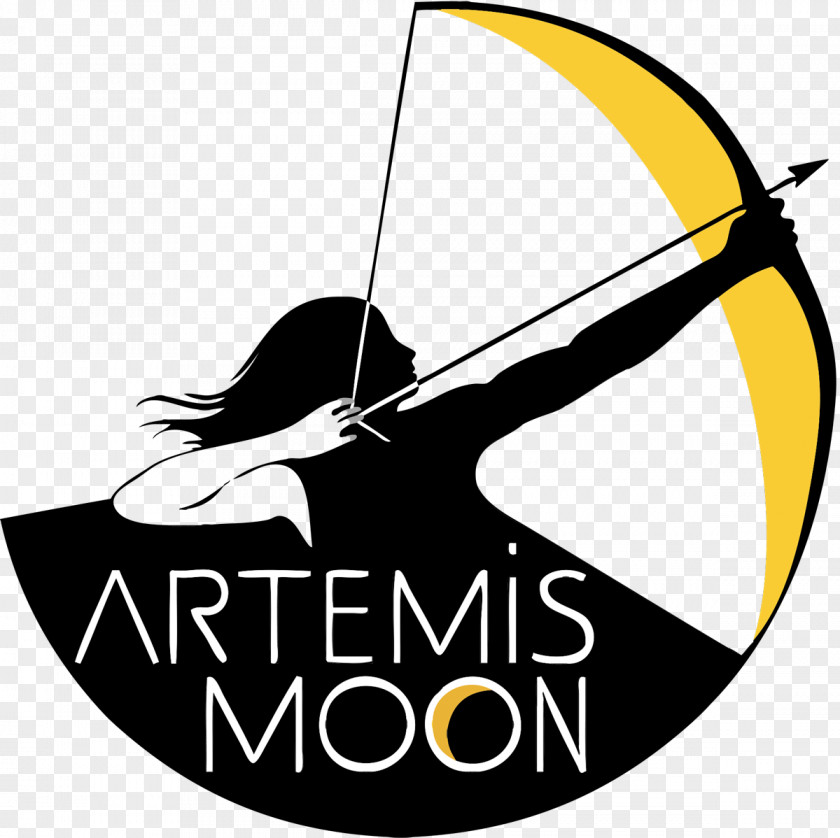 Earth And Moon Temple Of Artemis Luna Logo PNG