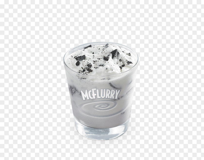 Ice Cream McDonald's McFlurry With Oreo Cookies Sundae #1 Store Museum PNG