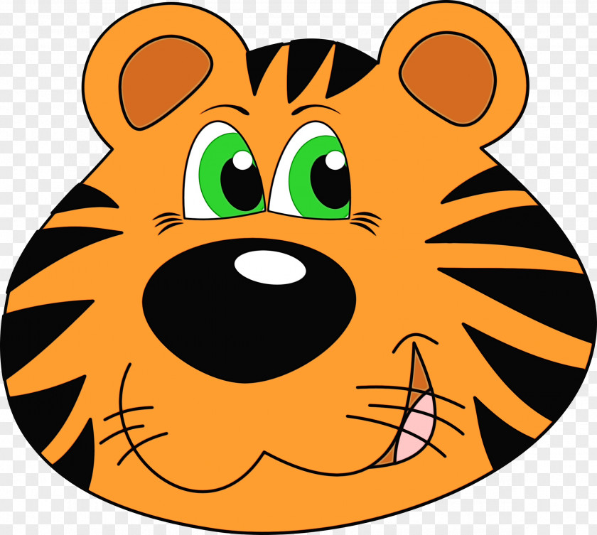 Tiger Clip Art Cartoon Illustration PNG