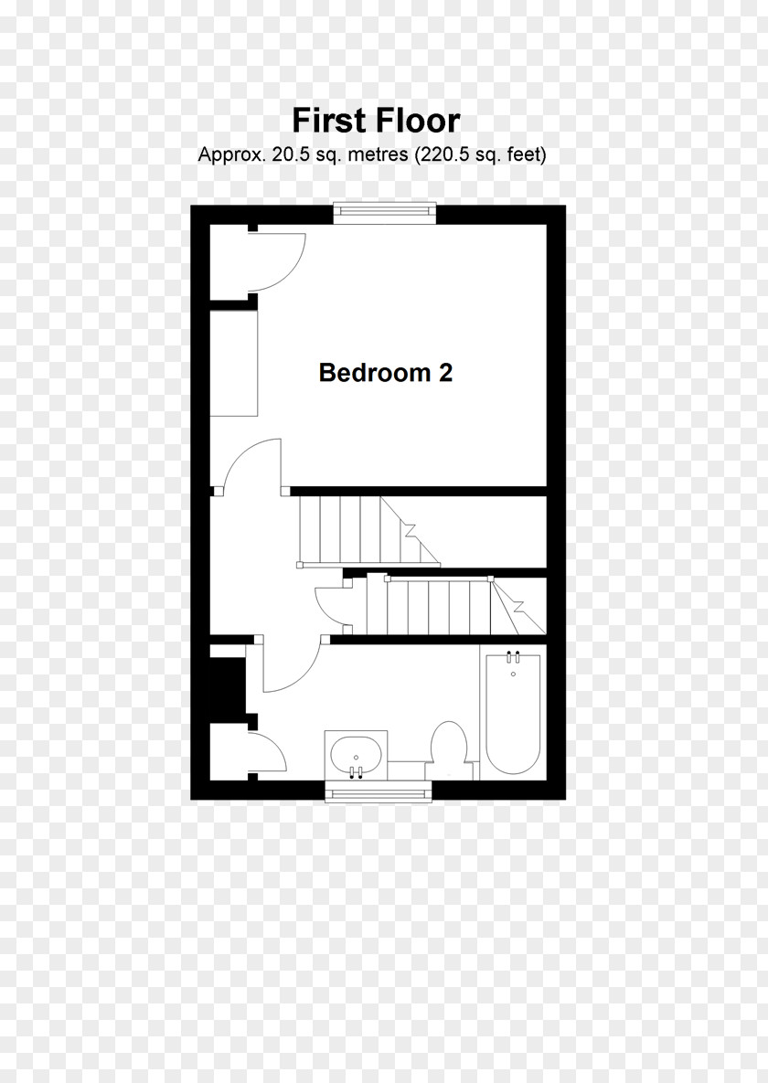 Apartment Floor Plan House Bed Bathroom PNG