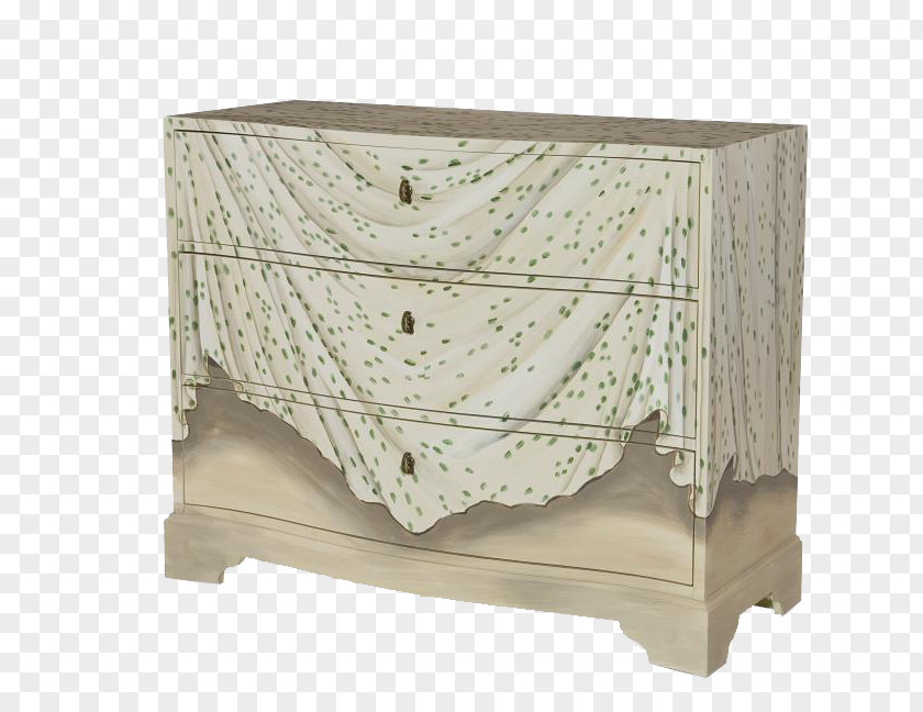 Beautiful 3d Cartoon Furniture Table Drawer Nightstand Trompe-lu0153il PNG