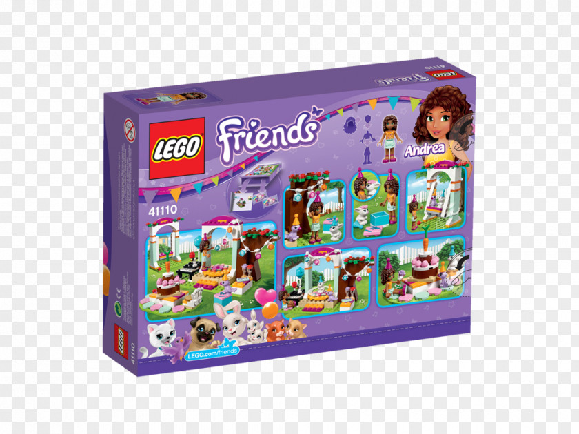 Birthday Amazon.com LEGO Friends 41110 Party PNG