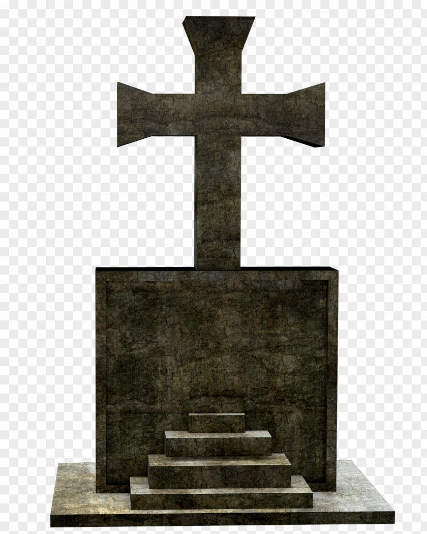 Cemetery Cross Headstone Religion Grave PNG
